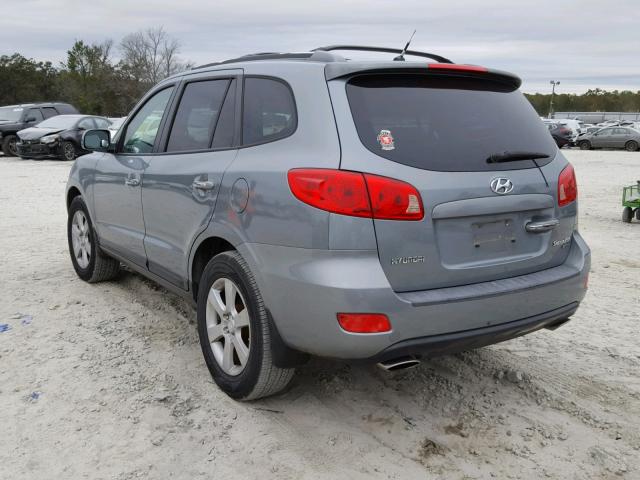 5NMSH13E17H022503 - 2007 HYUNDAI SANTA FE S GRAY photo 3