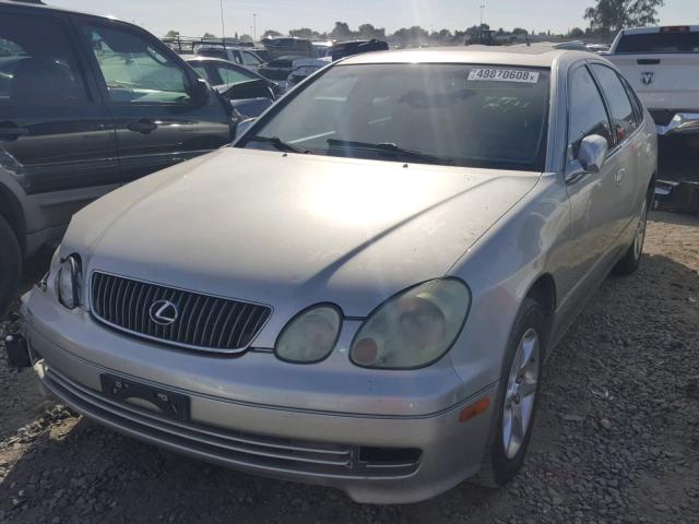 JT8BD69S420173672 - 2002 LEXUS GS 300 SILVER photo 2