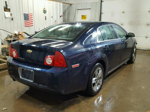 1G1ZC5EB5AF279636 - 2010 CHEVROLET MALIBU 1LT BLUE photo 4