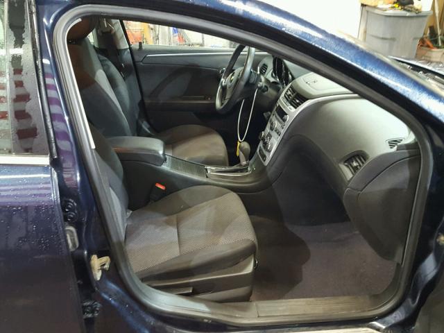1G1ZC5EB5AF279636 - 2010 CHEVROLET MALIBU 1LT BLUE photo 5
