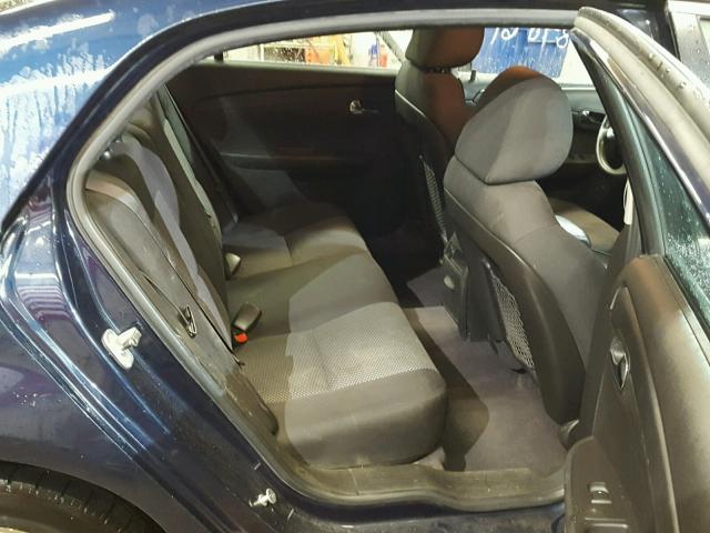 1G1ZC5EB5AF279636 - 2010 CHEVROLET MALIBU 1LT BLUE photo 6