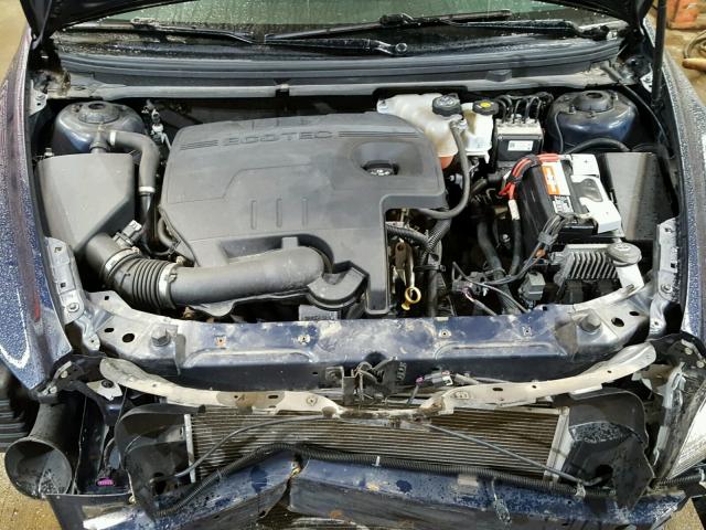 1G1ZC5EB5AF279636 - 2010 CHEVROLET MALIBU 1LT BLUE photo 7