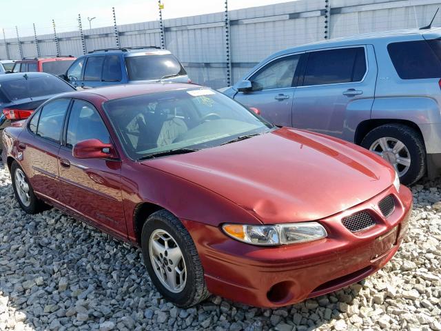 1G2WK52J53F121121 - 2003 PONTIAC GRAND PRIX RED photo 1