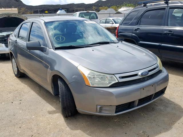 1FAHP34N98W166974 - 2008 FORD FOCUS S/SE GRAY photo 1