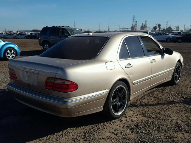 WDBJF65J31B189772 - 2001 MERCEDES-BENZ E 320 GOLD photo 4