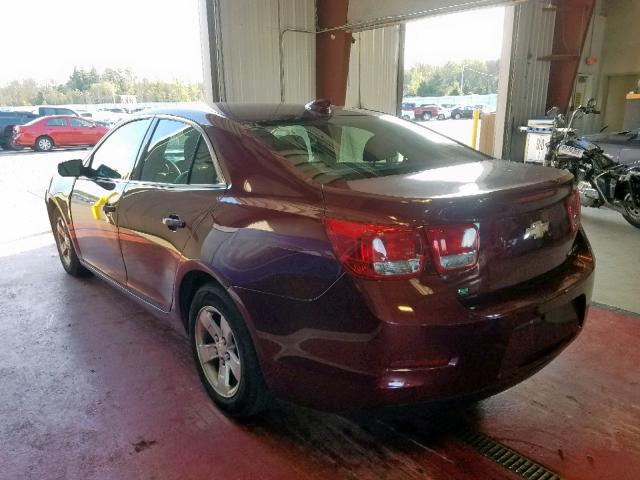1G11C5SL7FF183489 - 2015 CHEVROLET MALIBU 1LT 勃艮第红 照片 3