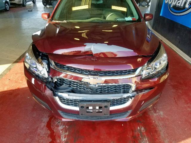 1G11C5SL7FF183489 - 2015 CHEVROLET MALIBU 1LT 勃艮第红 照片 9