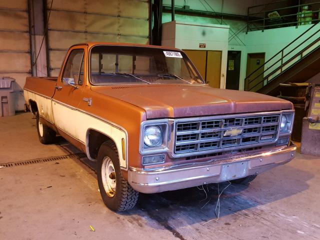 CCZ148Z210280 - 1978 CHEVROLET SCOTTSDALE BROWN photo 1