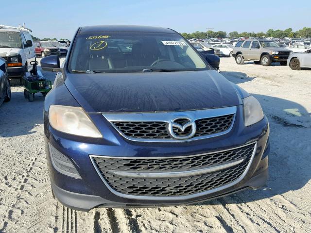 JM3TB2MA6A0210942 - 2010 MAZDA CX-9 BLUE photo 9