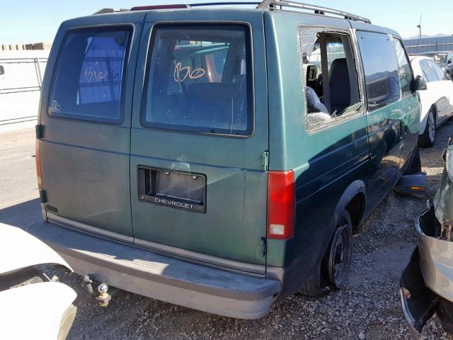 1GNDM19W4SB128873 - 1995 CHEVROLET ASTRO GREEN photo 4