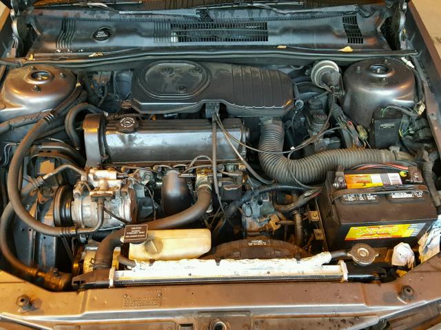 1B3XA46K0MF611467 - 1991 DODGE SPIRIT GRAY photo 7