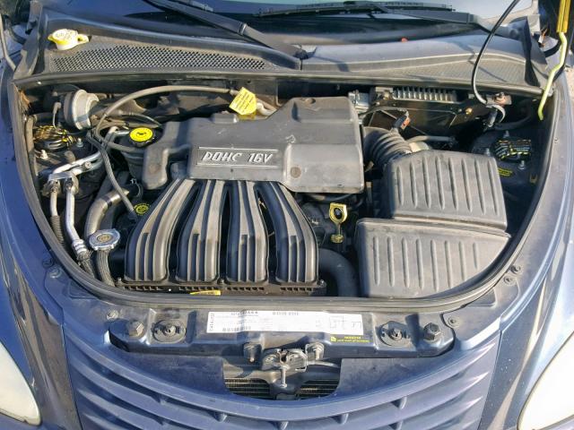 3C8FY4BB91T655463 - 2001 CHRYSLER PT CRUISER BLUE photo 7