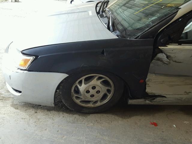 1G8AJ58F17Z145202 - 2007 SATURN ION LEVEL SILVER photo 10