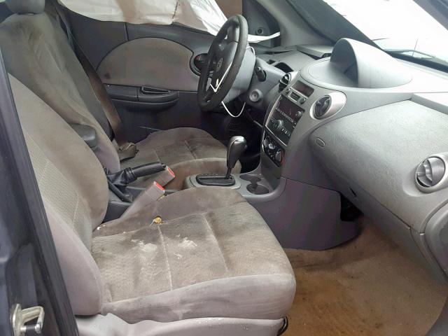 1G8AJ58F17Z145202 - 2007 SATURN ION LEVEL SILVER photo 5