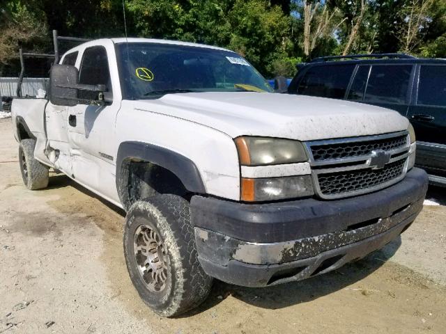 1GCHK29U46E100662 - 2006 CHEVROLET SILVERADO WHITE photo 1