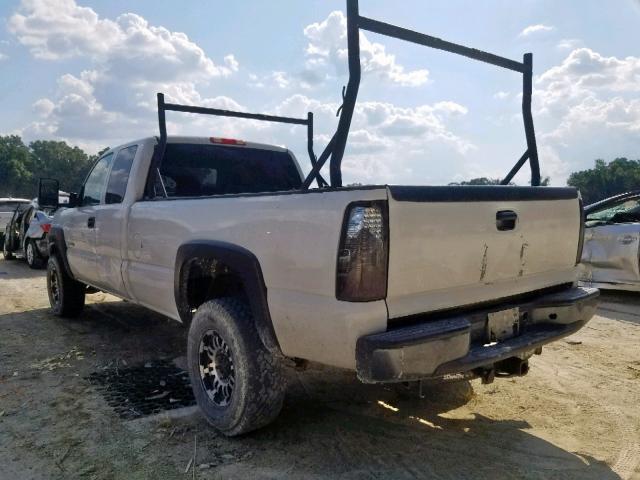 1GCHK29U46E100662 - 2006 CHEVROLET SILVERADO WHITE photo 3