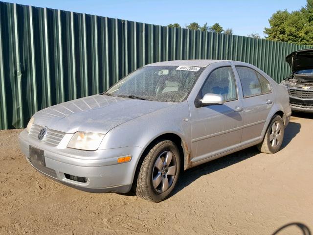 3VWSK69M13M135918 - 2003 VOLKSWAGEN JETTA GLS SILVER photo 2