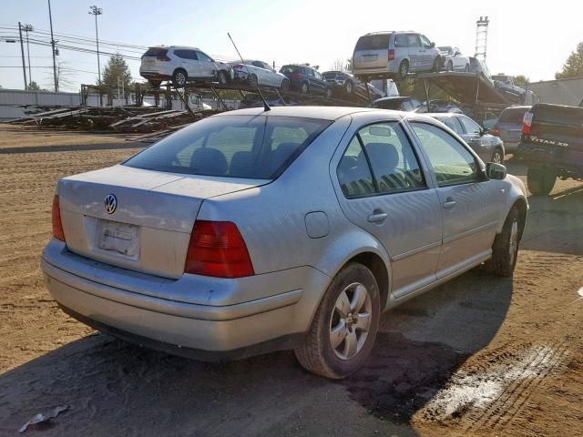 3VWSK69M13M135918 - 2003 VOLKSWAGEN JETTA GLS SILVER photo 4