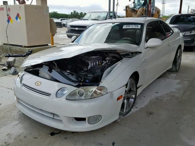 JT8CD32Z0X1006432 - 1999 LEXUS SC 300 WHITE photo 2