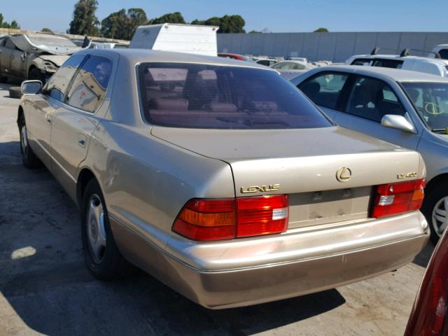 JT8BH28F6X0157790 - 1999 LEXUS LS 400 SILVER photo 3