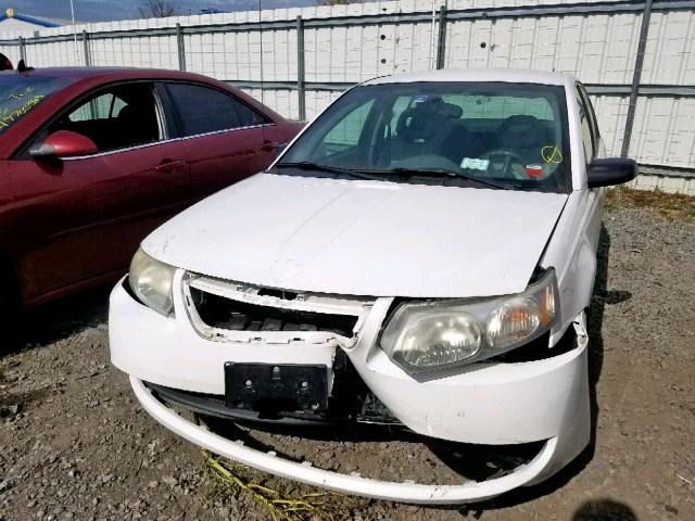 1G8AJ55F06Z196175 - 2006 SATURN ION LEVEL WHITE photo 2