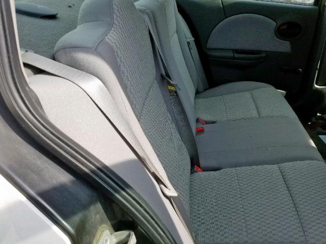 1G8AJ55F06Z196175 - 2006 SATURN ION LEVEL WHITE photo 6