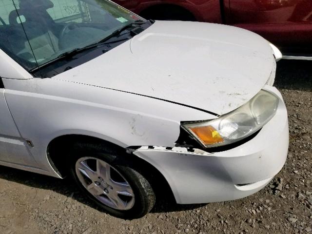 1G8AJ55F06Z196175 - 2006 SATURN ION LEVEL WHITE photo 9