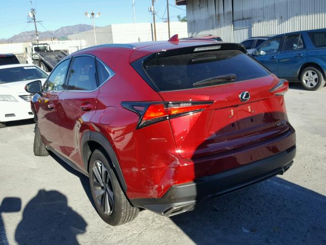 JTJYARBZ7J2109932 - 2018 LEXUS NX 200T RED photo 3