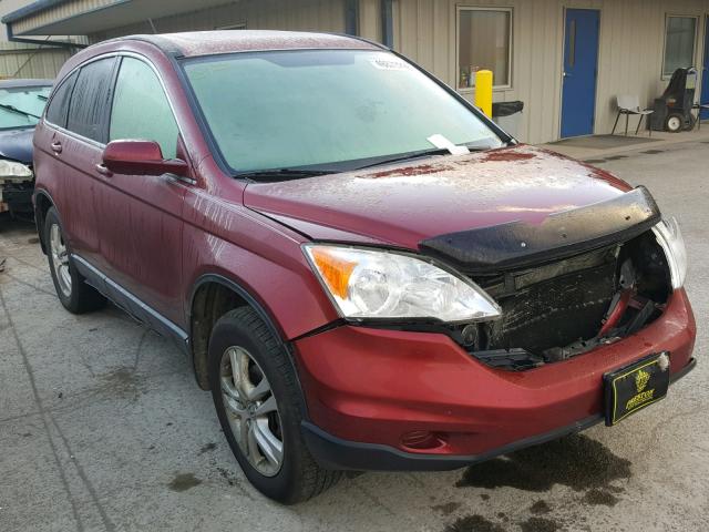 JHLRE4H75BC021626 - 2011 HONDA CR-V EXL MAROON photo 1