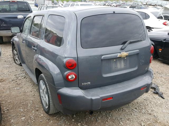 3GNDA23D28S624001 - 2008 CHEVROLET HHR LT GRAY photo 3