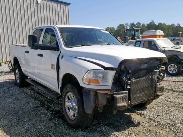 3C6UD5CL1CG131776 - 2012 DODGE RAM 2500 S WHITE photo 1