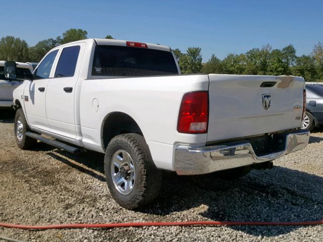 3C6UD5CL1CG131776 - 2012 DODGE RAM 2500 S Սպիտակ լուսանկար 3