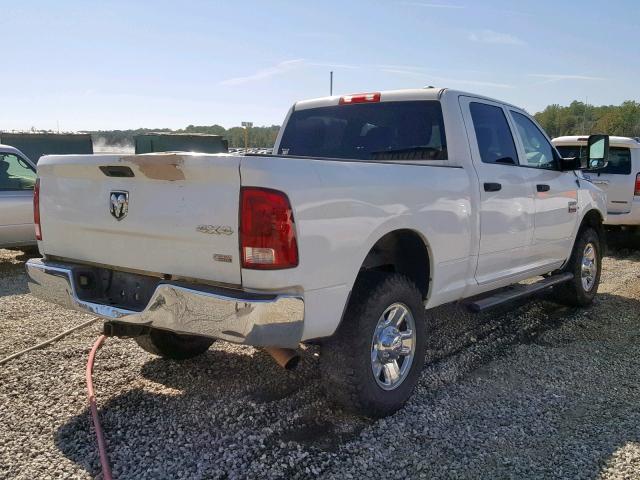 3C6UD5CL1CG131776 - 2012 DODGE RAM 2500 S Սպիտակ լուսանկար 4