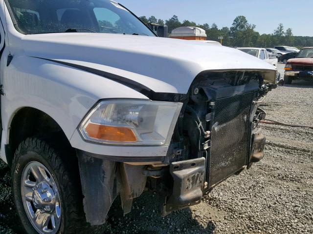 3C6UD5CL1CG131776 - 2012 DODGE RAM 2500 S Սպիտակ լուսանկար 9