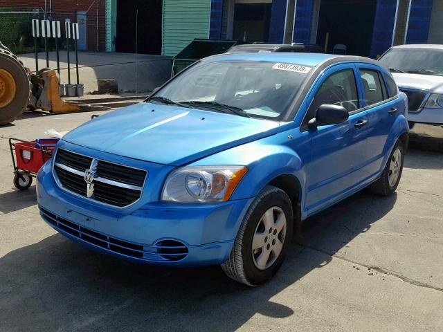 1B3HB28B98D609785 - 2008 DODGE CALIBER BLUE photo 2