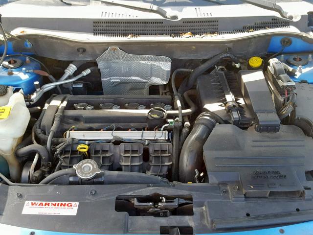 1B3HB28B98D609785 - 2008 DODGE CALIBER BLUE photo 7