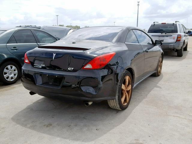 1G2ZH361974261247 - 2007 PONTIAC G6 GT BLACK photo 4