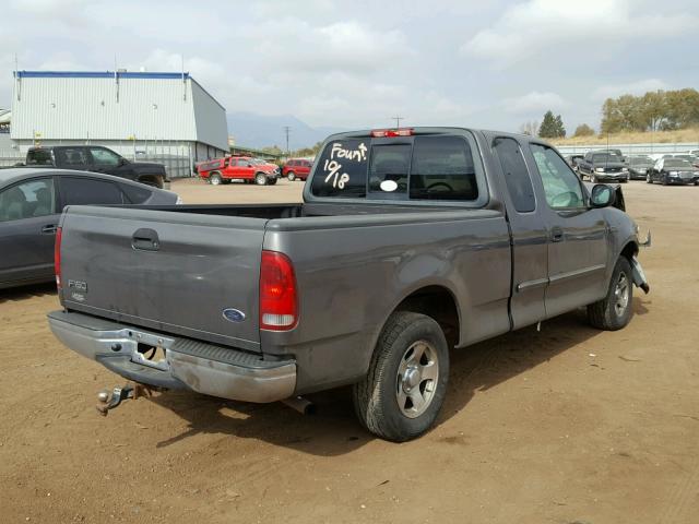 2FTRX17264CA43143 - 2004 FORD F-150 HERI GRAY photo 4