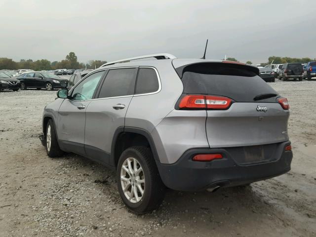 1C4PJLCB1GW294980 - 2016 JEEP CHEROKEE L GRAY photo 3