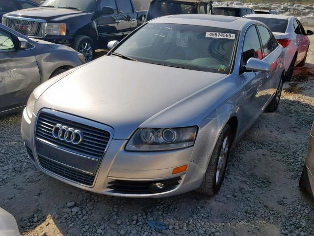 WAUAH74FX7N115350 - 2007 AUDI A6 3.2 SILVER photo 2