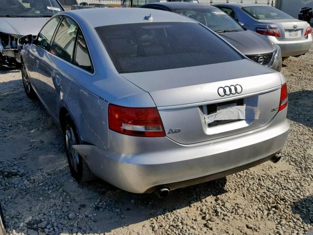 WAUAH74FX7N115350 - 2007 AUDI A6 3.2 SILVER photo 3