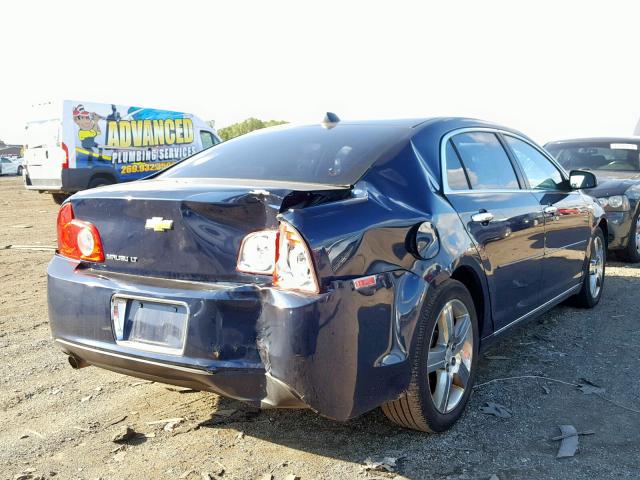 1G1ZC5E09CF352492 - 2012 CHEVROLET MALIBU 1LT 蓝色 照片 4