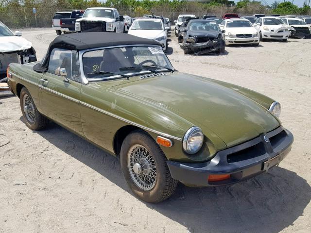 GHN5UF376011G - 1975 MG MGB CONVER GREEN photo 1