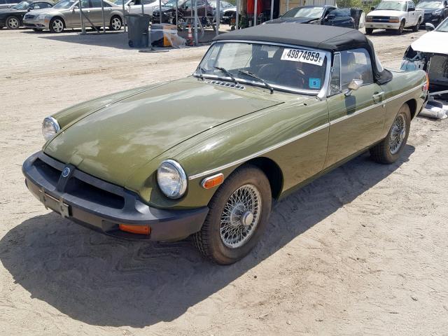 GHN5UF376011G - 1975 MG MGB CONVER GREEN photo 2