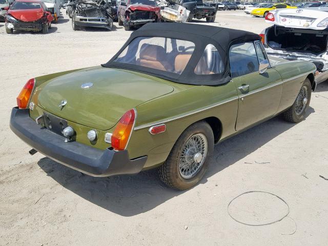 GHN5UF376011G - 1975 MG MGB CONVER GREEN photo 4