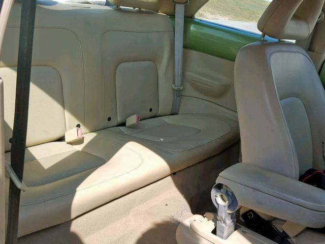 3VWCB21C92M427346 - 2002 VOLKSWAGEN NEW BEETLE მწვანე ფოტო 6