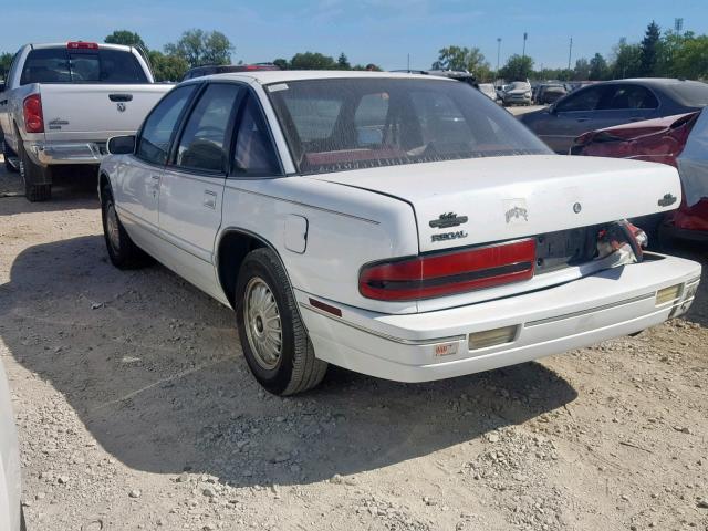 2G4WB55L9R1486583 - 1994 BUICK REGAL CUST WHITE photo 3