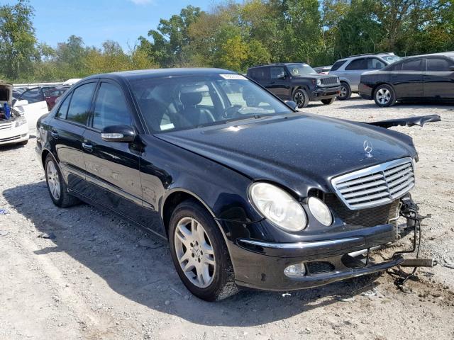 WDBUF65JX3A160226 - 2003 MERCEDES-BENZ E 320 BLACK photo 1