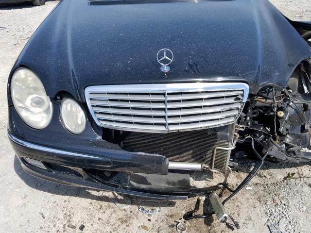 WDBUF65JX3A160226 - 2003 MERCEDES-BENZ E 320 BLACK photo 7