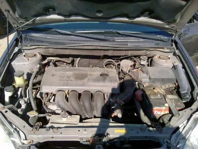 2T1BR32E83C027918 - 2003 TOYOTA COROLLA CE GRAY photo 7